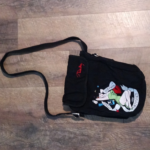 Vintage Bag Stewed screwed & Tattooed ❤️ - Picture 2 of 9